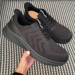 Orthofeet Tilos hands-free black sneaker men’s shoe size 12